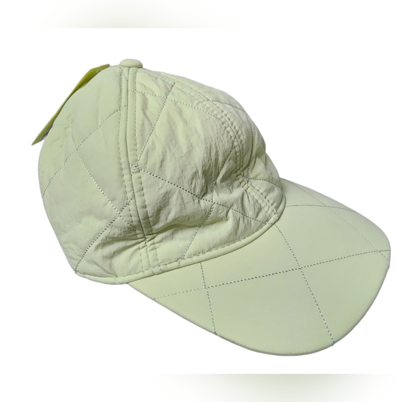 All In Motion Mint Green Quilted Drawstring Athletic Hat NWT - Picture 4 of 5